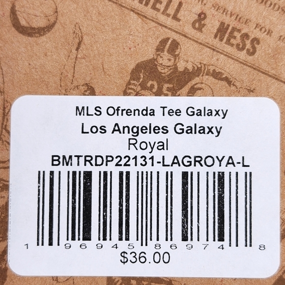 Mitchell & Ness Men's Los Angeles Galaxy Ofrenda Tee - L - Picture 8 of 8